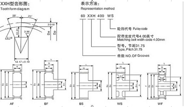 タイミング ベルトの滑車、アルミニウム タイミング滑車、タイミング ベルトのテンショナーの滑車