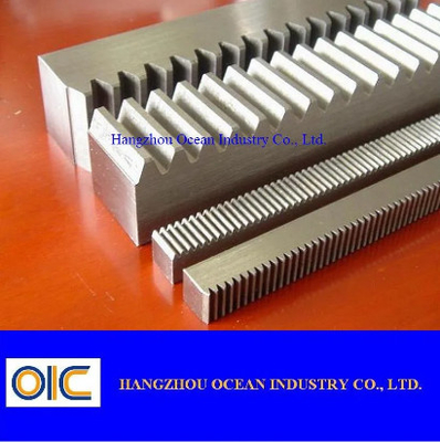 中国 CNC マシン用の基本的なカスタマイズ産業彫刻平ヘリカル鋼ギア ラック サプライヤー